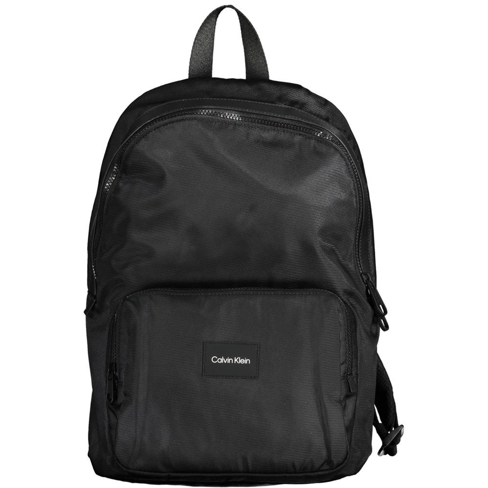 Calvin Klein Black Polyester Men's Men's Backpack