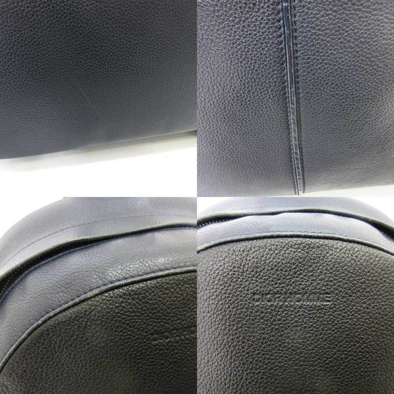 Dior Navy Leather Backpack Bag (Pre-Owned)