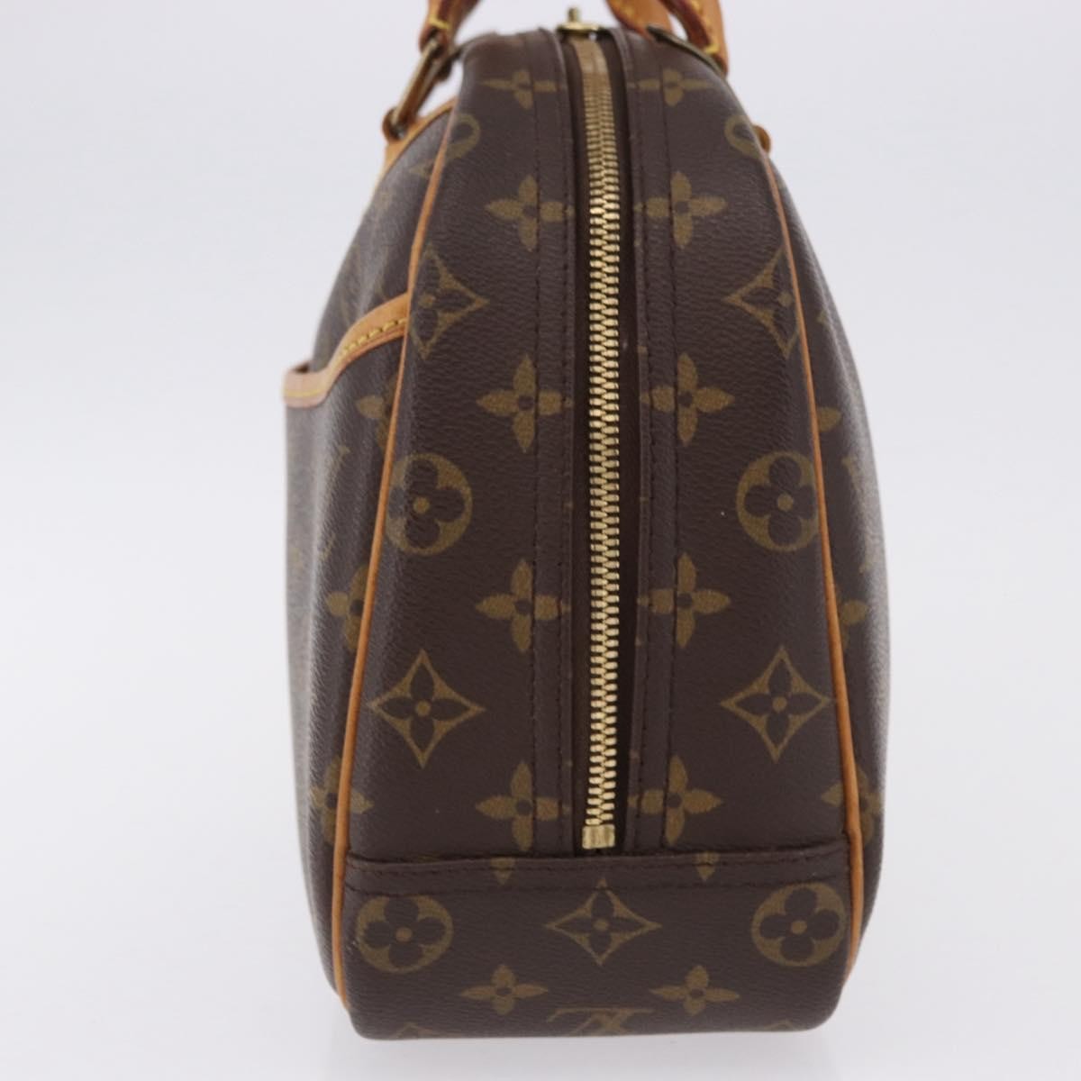 Louis Vuitton Trouville Monogram Canvas Brown Canvas Handbag (Pre-Owned)