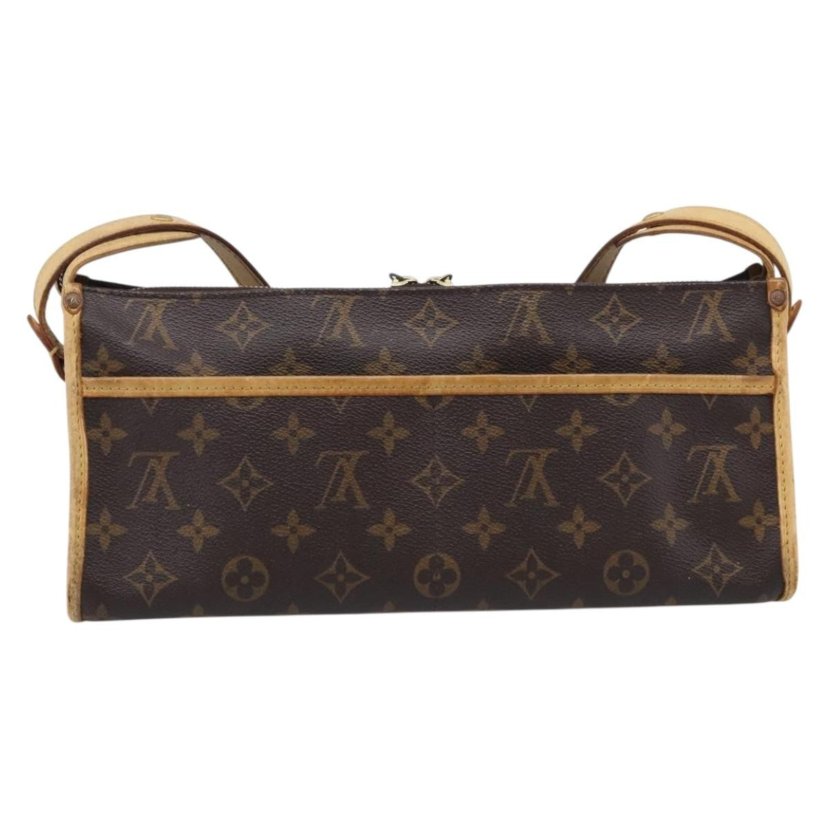 Louis Vuitton Popincourt Monogram Canvas Brown Canvas Shoulder Bag Bag (Pre-Owned)