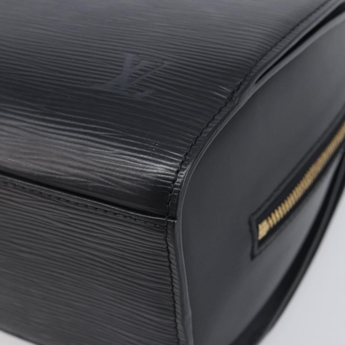 Louis Vuitton Pont Neuf Epi Leather Black Leather Handbag (Pre-Owned)