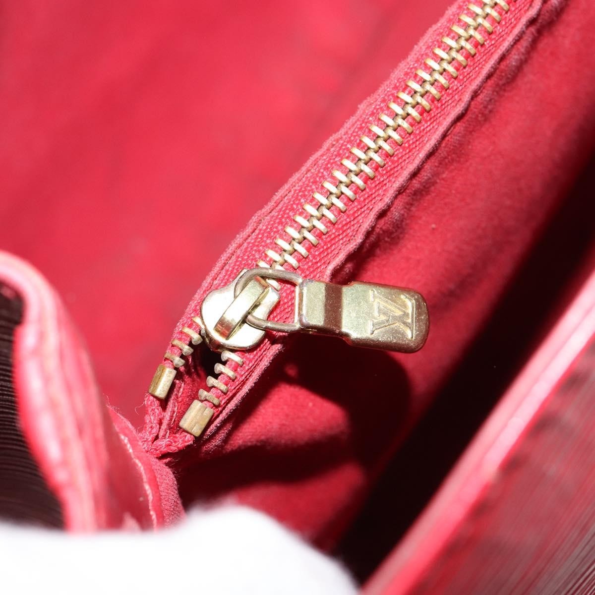Louis Vuitton Mandara Epi Leather Red Leather Shoulder Bag Bag (Pre-Owned)