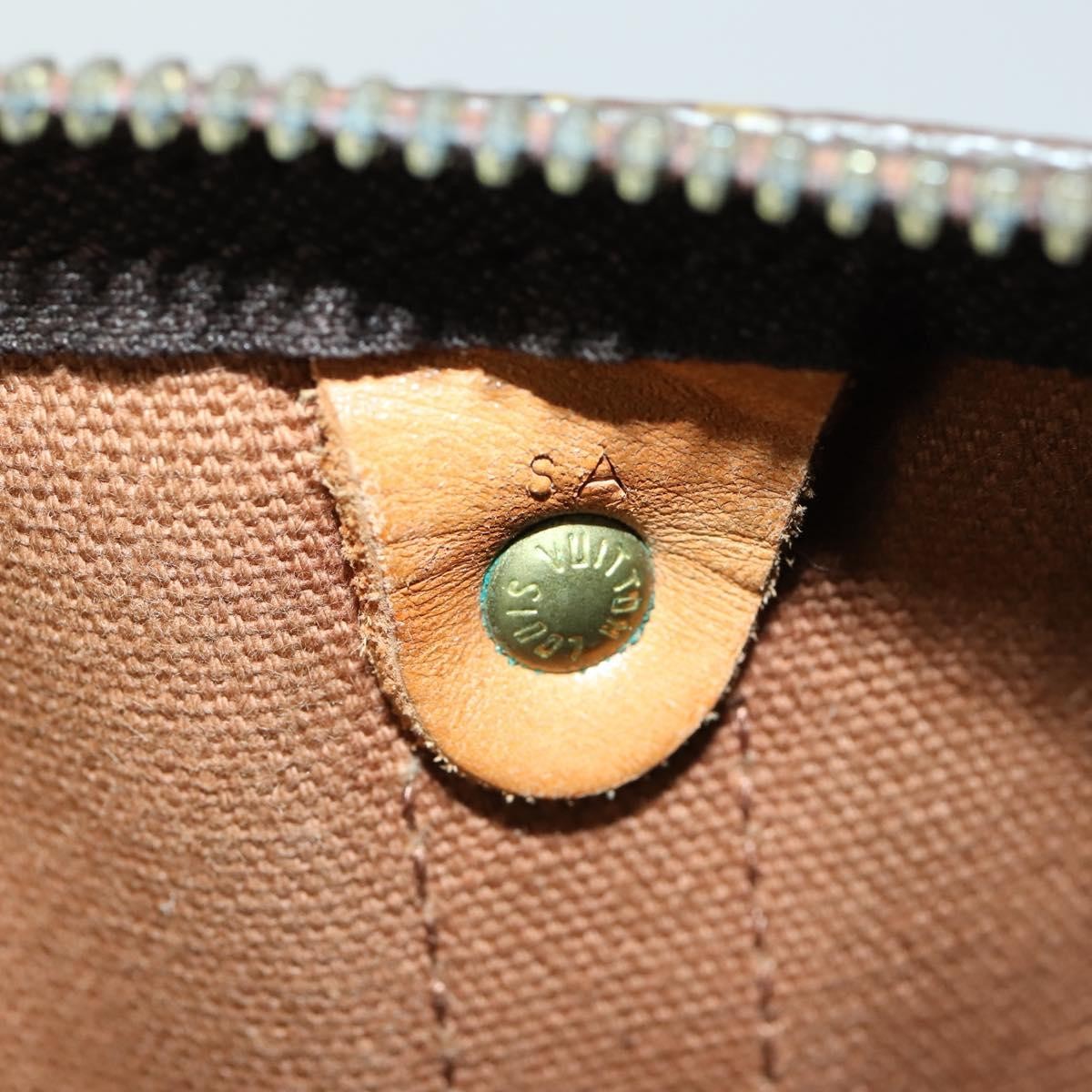 Louis Vuitton Keepall Monogram Canvas Brown Canvas Travel Bag Bag (Pre-Owned)