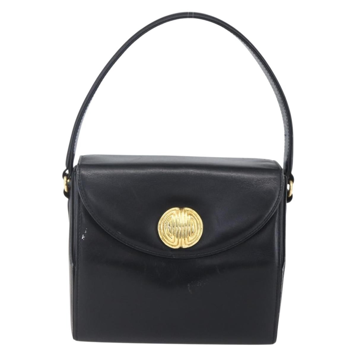 Givenchy Vintage Leather Black Leather Bag (Pre-Owned)