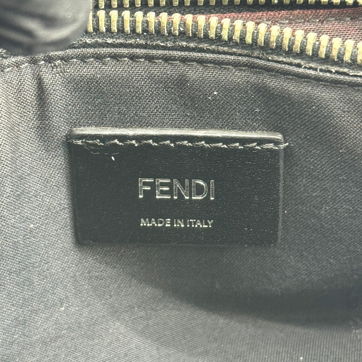 Fendi By The Way Satchel Leather Black Leather Handbag (Pre-Owned)
