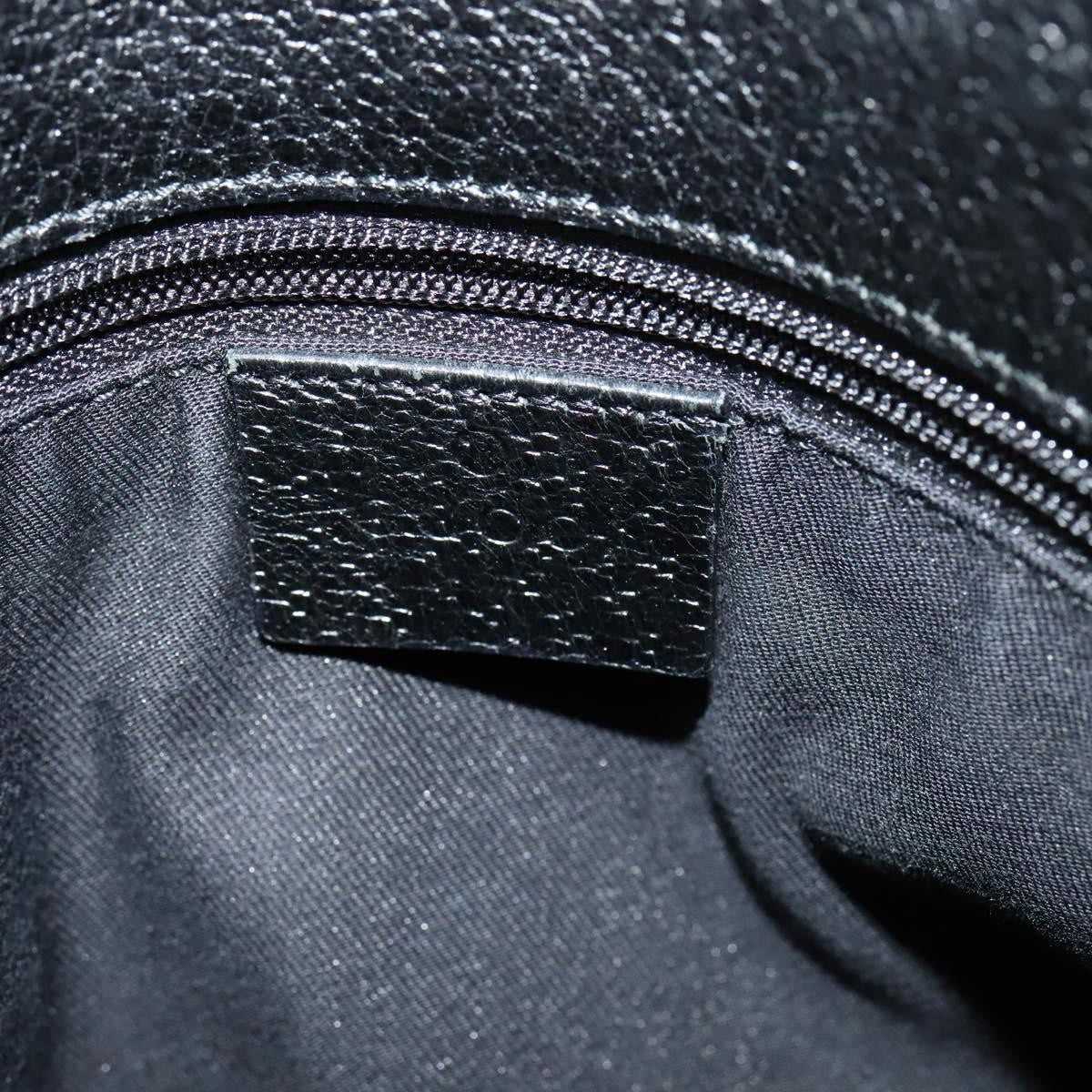 Gucci Gg Canvas Canvas Black Canvas Shoulder Bag Bag (Pre-Owned)