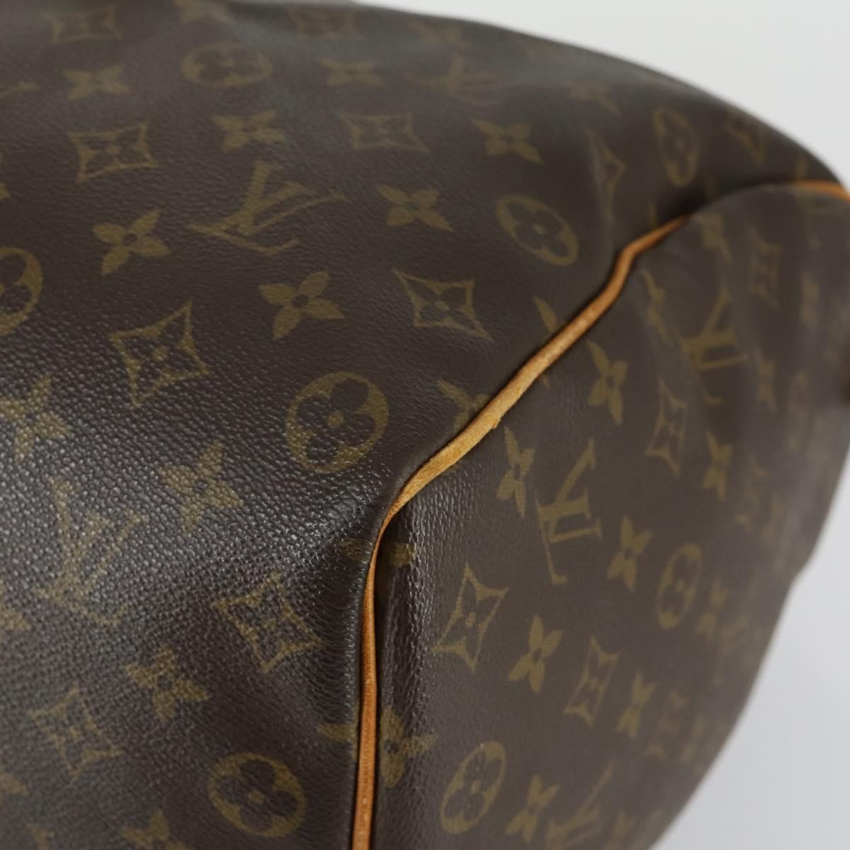 Louis Vuitton Keepall Monogram Canvas Brown Canvas Travel Bag Bag (Pre-Owned)