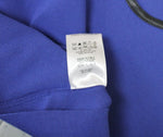 Gucci Women's Blue Cashmere Blend Small Cotton Knit Leather Trim Tank Top