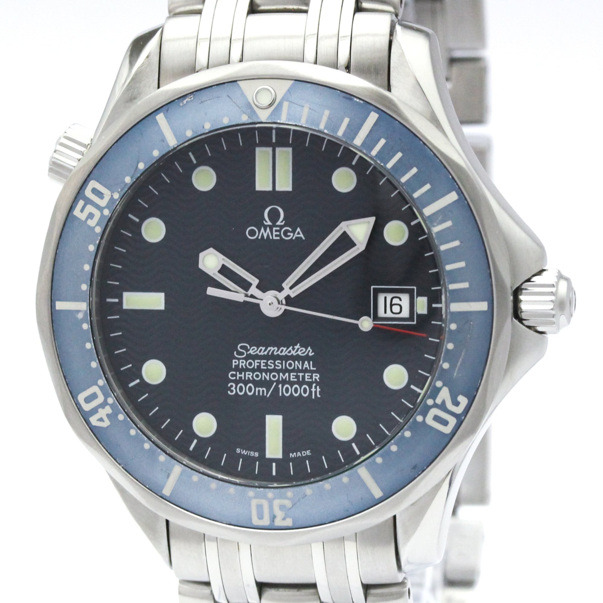 Omega Seamaster Professional Diver 300M Chronometer Automatic Stainless Steel Watch (Pre-Owned)