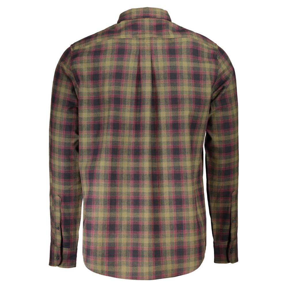 Timberland Verde Cotton Men Men's Shirt