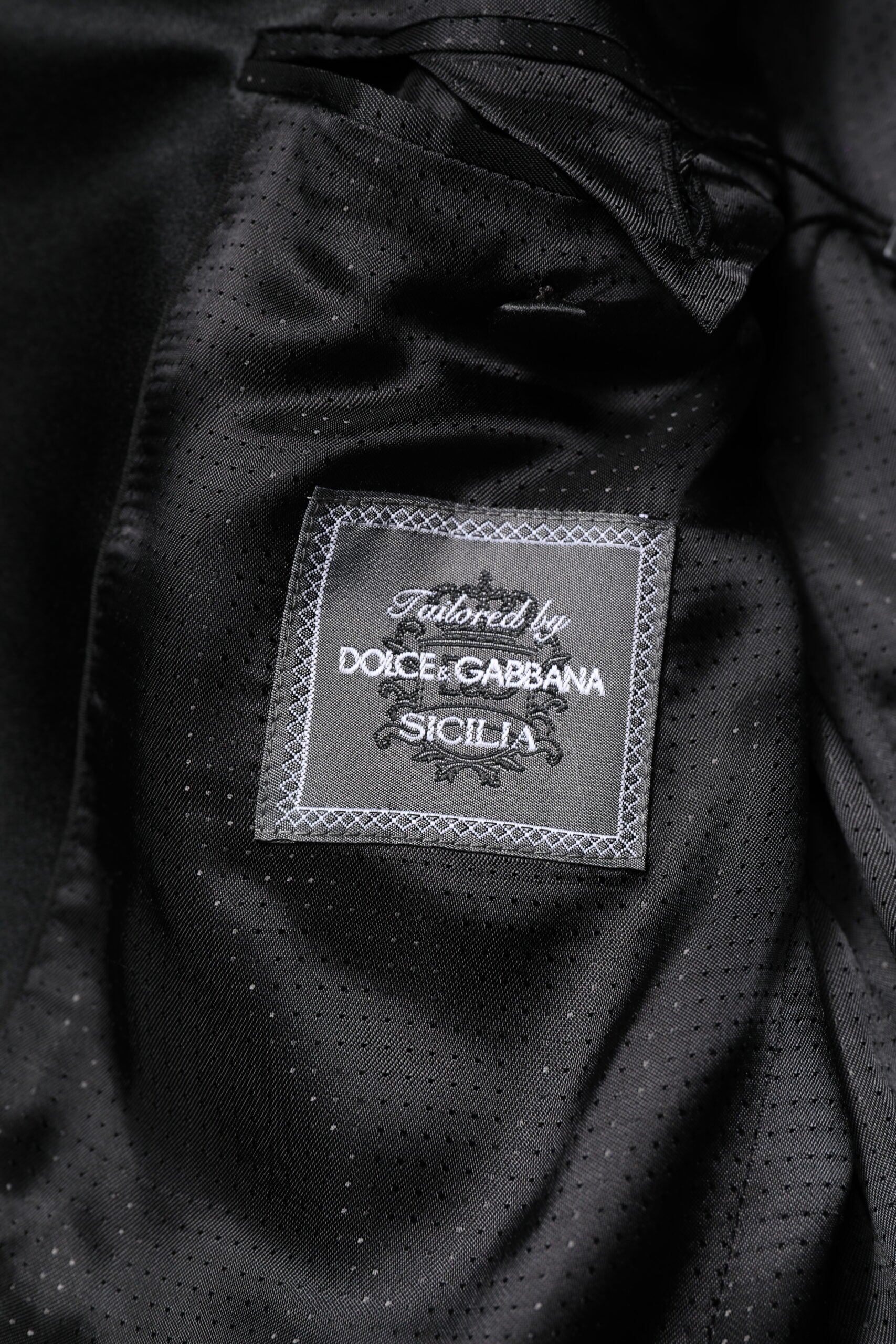 Dolce & Gabbana Purple SICILIA Sequin Embellish Coat Men's Jacket