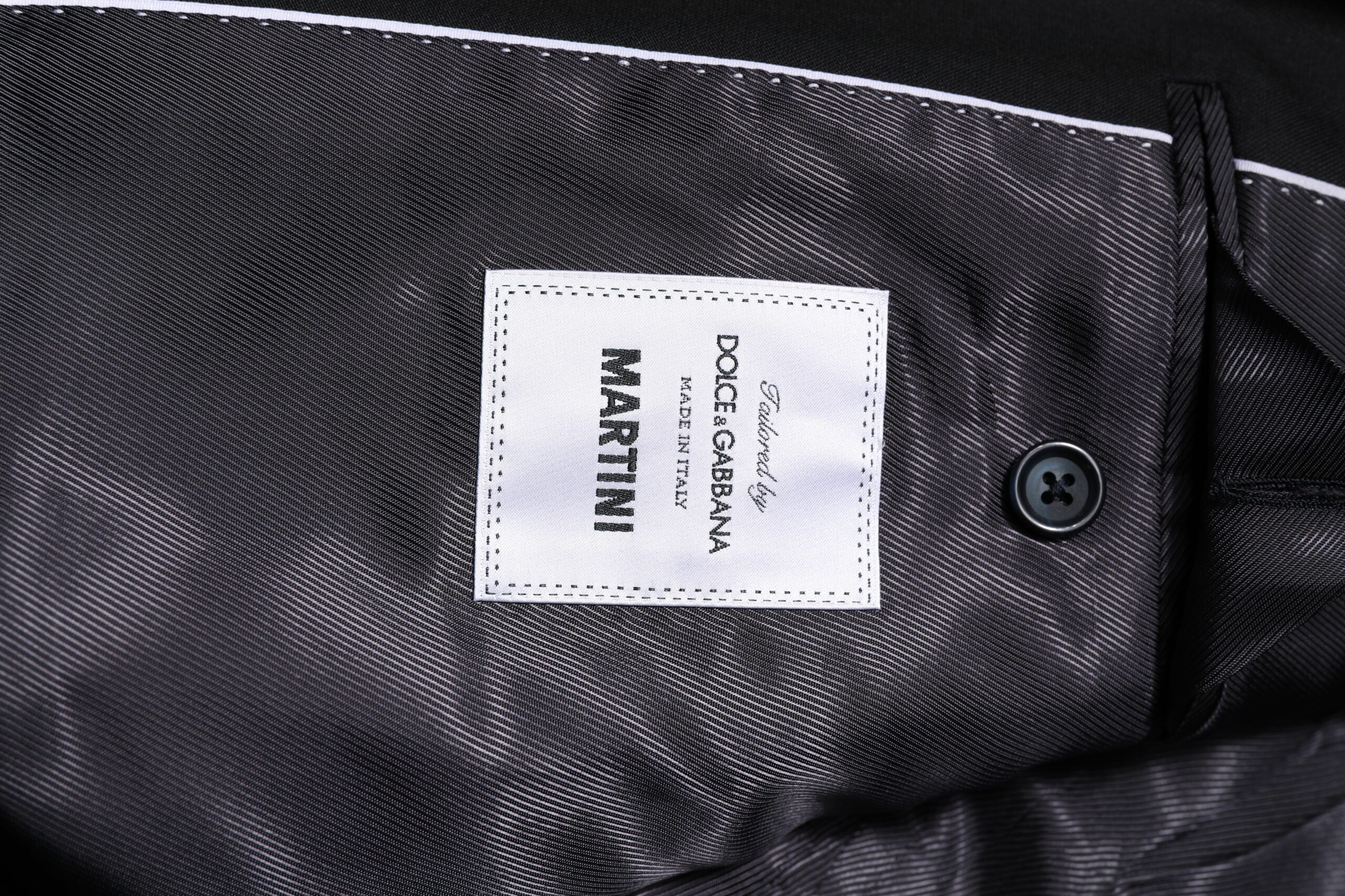 Dolce & Gabbana Dark Blue MARTINI Wool Blazer Coat Men's Jacket