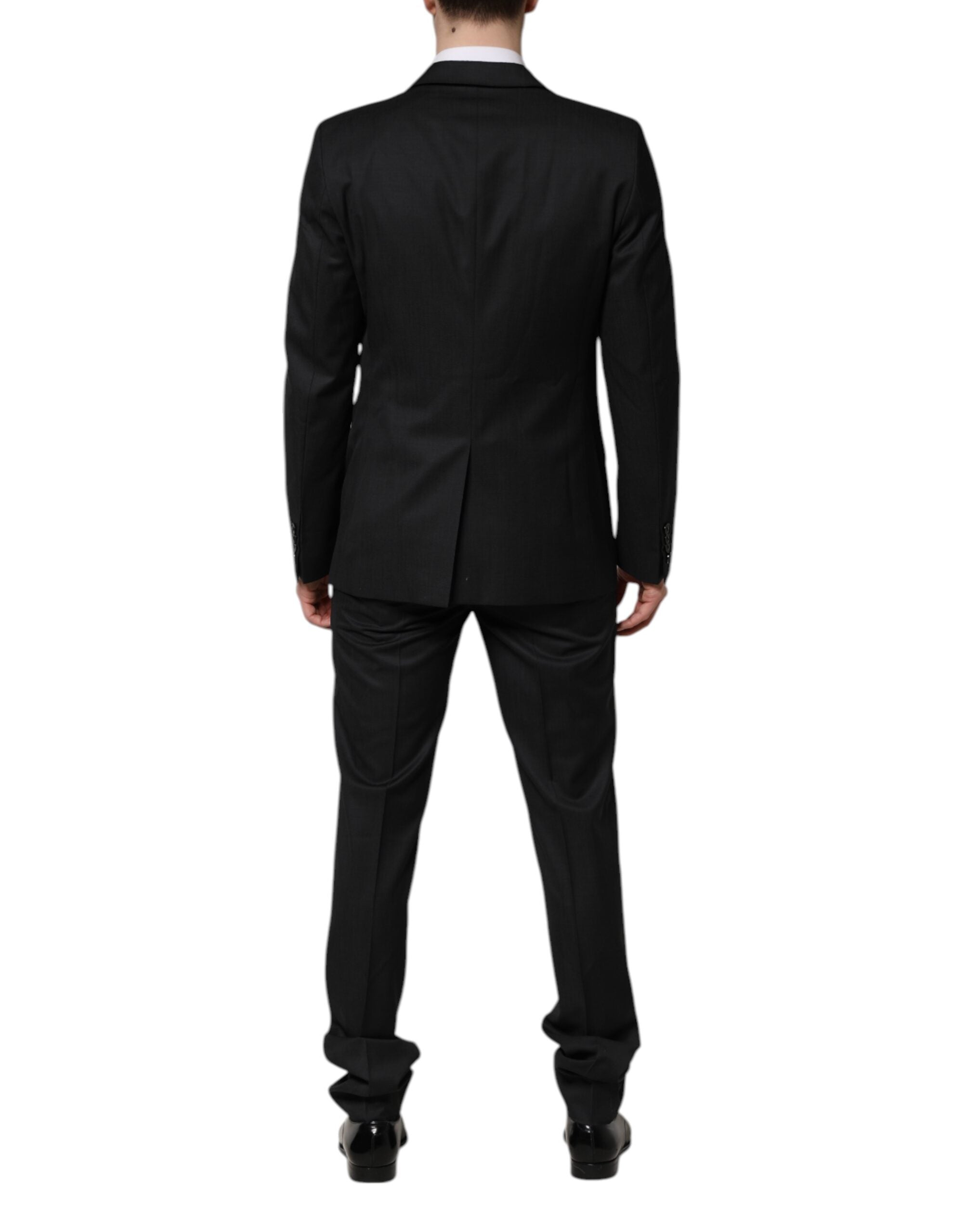 Dolce & Gabbana Dark Gray MARTINI 2 Pc Single Breasted Men's Suit