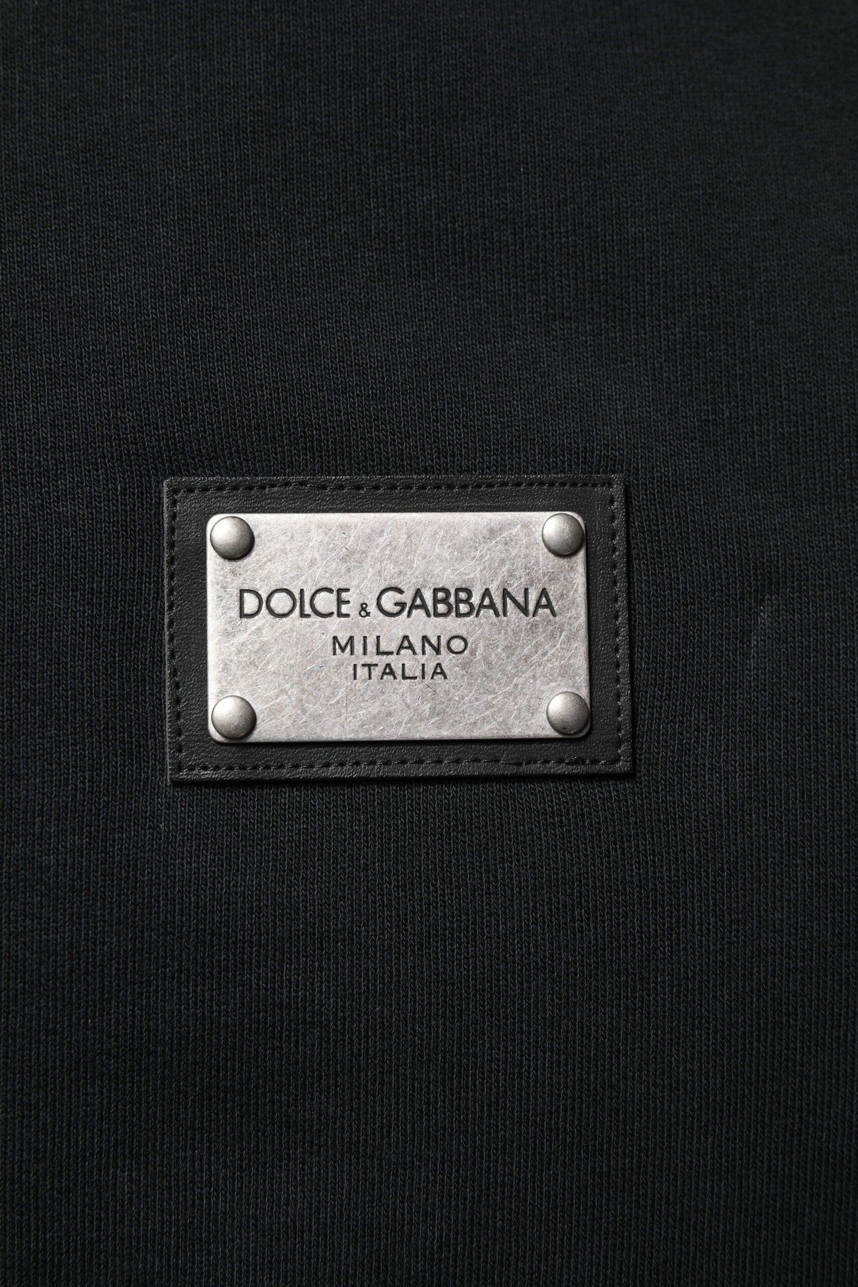 Dolce & Gabbana White Cropped Faux Fur DG Sweatshirt Women's Sweater