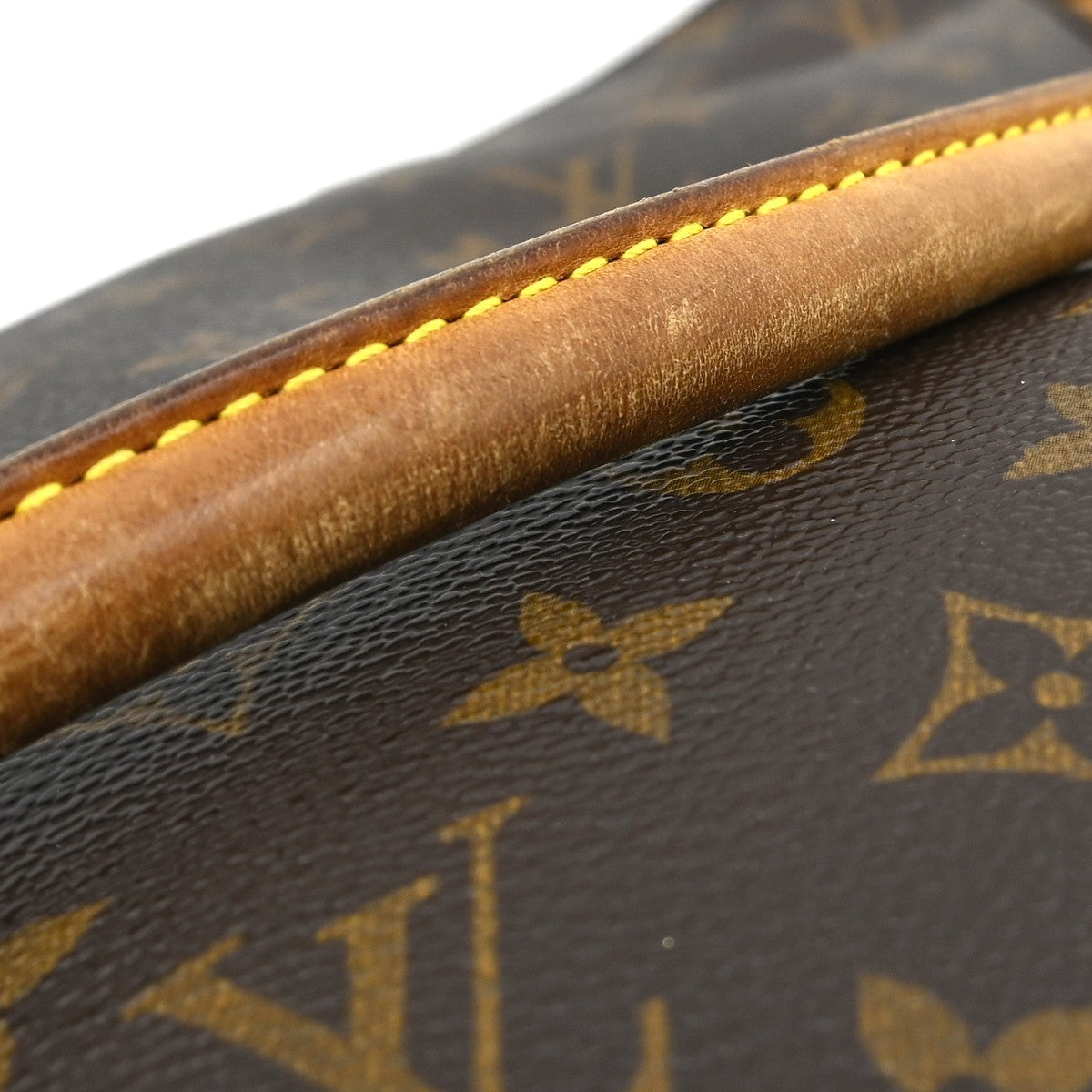 Louis Vuitton Looping Monogram Canvas Brown Canvas Handbag (Pre-Owned)