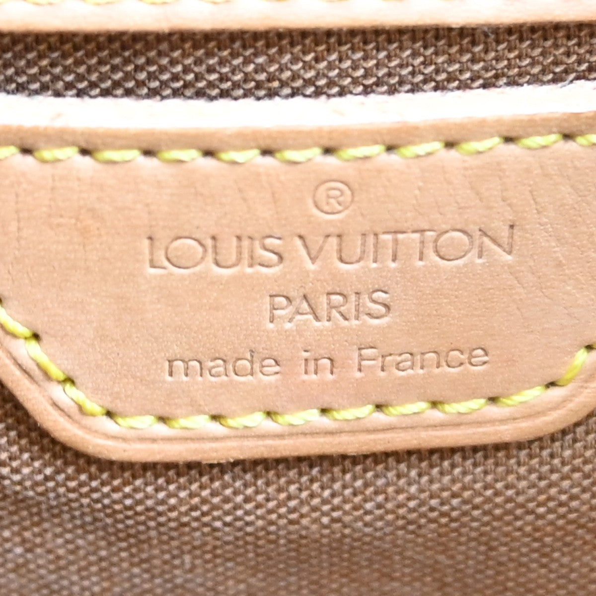 Louis Vuitton Vintage Montsouris Monogram Canvas Brown Canvas Backpack Bag (Pre-Owned)