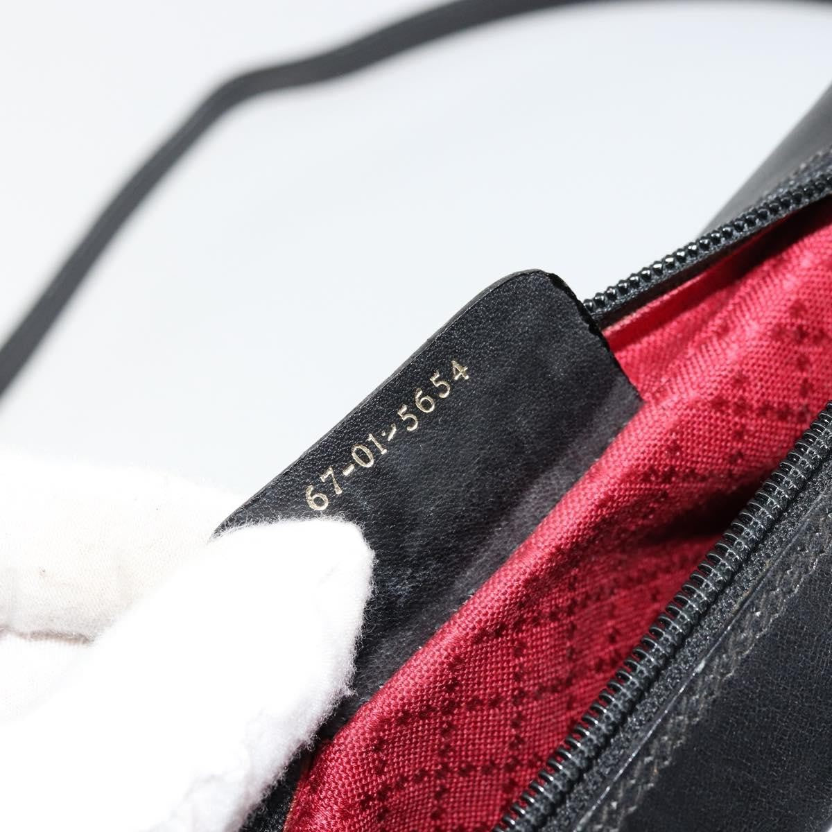Gucci Ophidia Gg Canvas Black Canvas Shoulder Bag Bag (Pre-Owned)