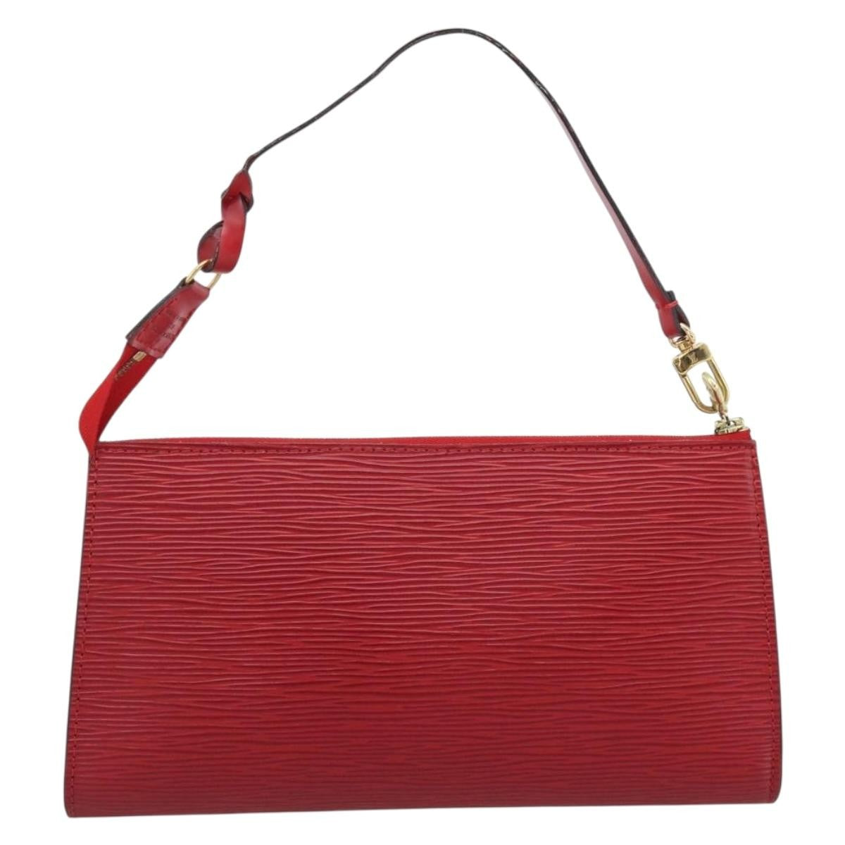 Louis Vuitton Pochette Accessoires Epi Red Leather Clutche & Pouche Bag (Pre-Owned)