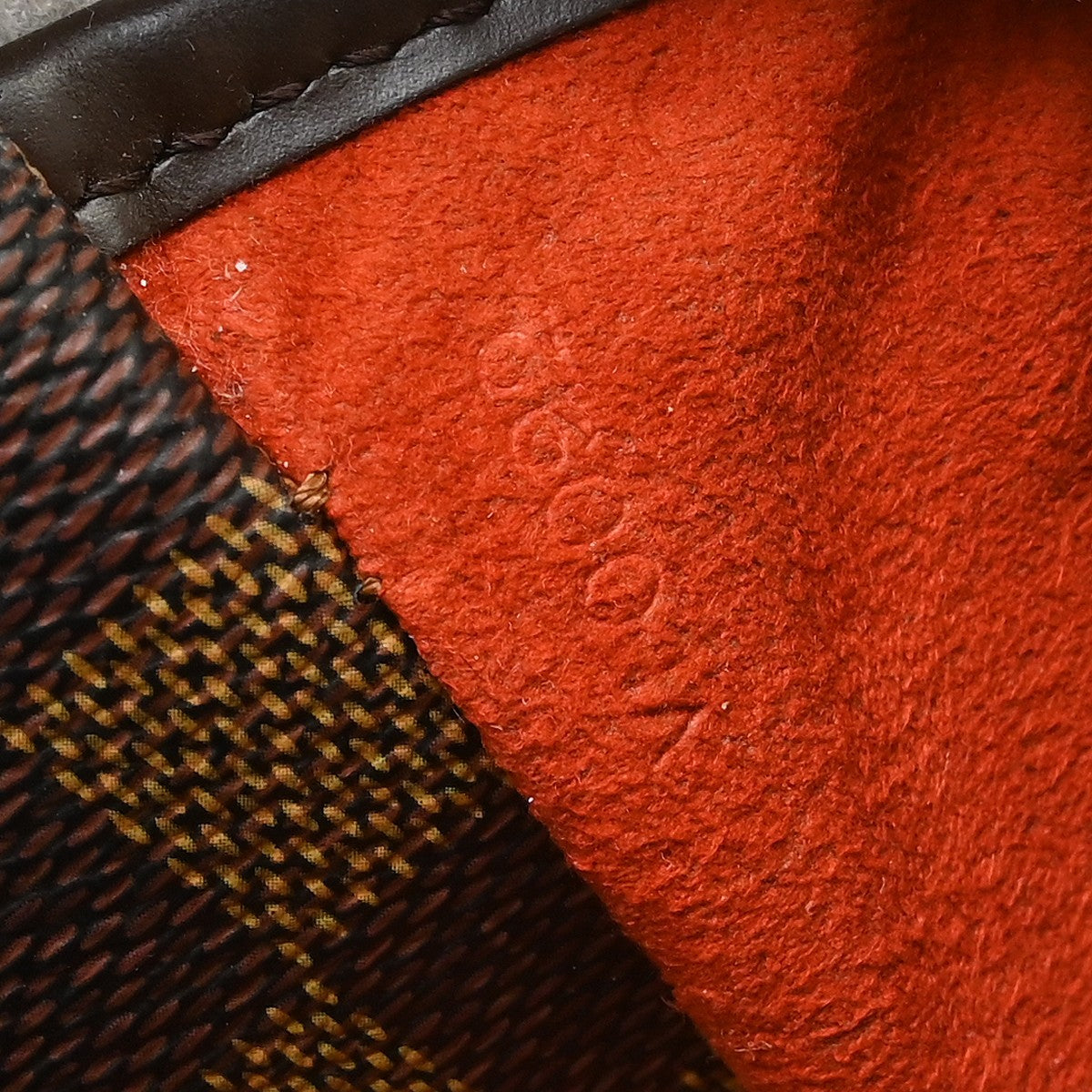 Louis Vuitton Ipanema Damier Ebene Brown Canvas Shoulder Bag Bag (Pre-Owned)