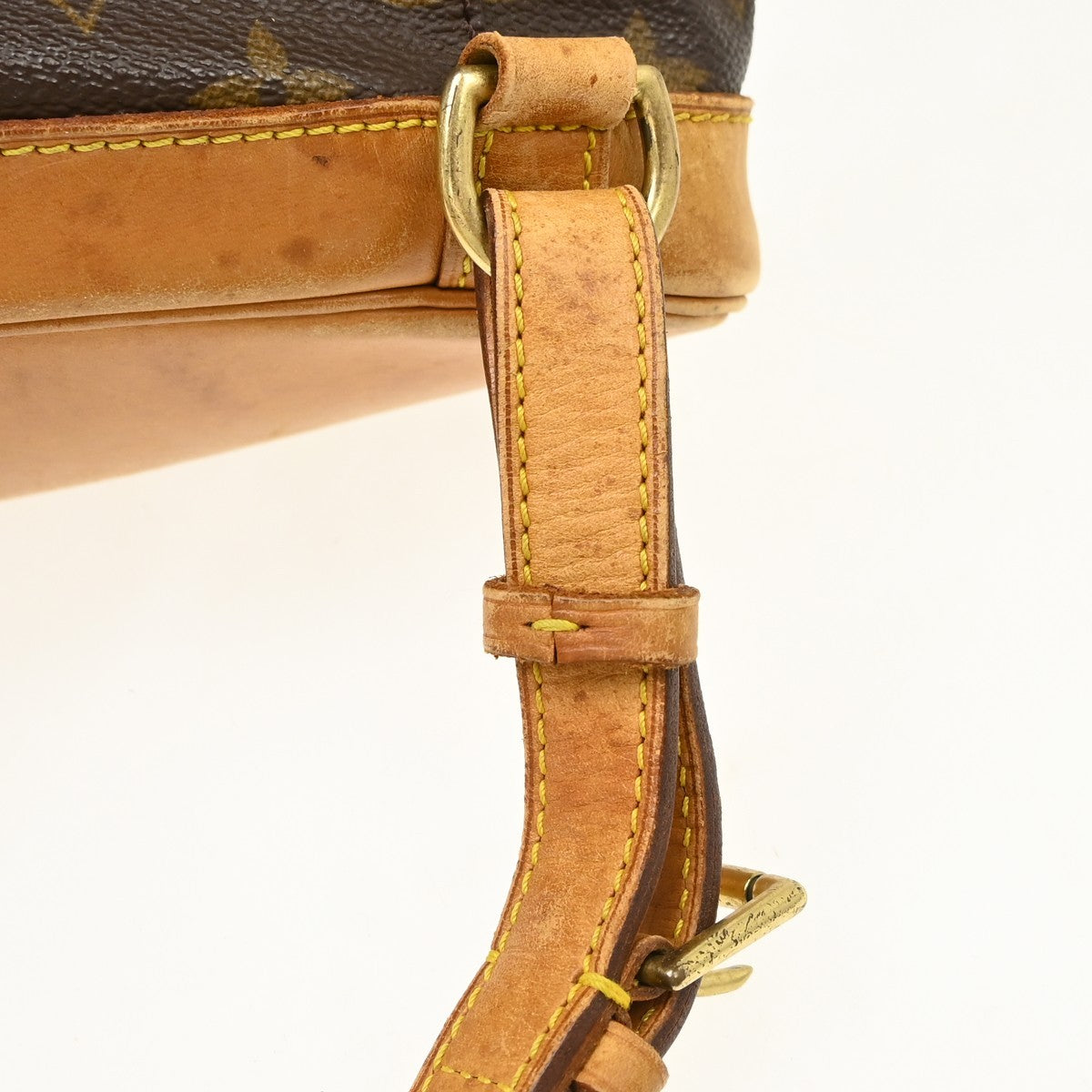 Louis Vuitton Vintage Montsouris Monogram Canvas Brown Canvas Backpack Bag (Pre-Owned)