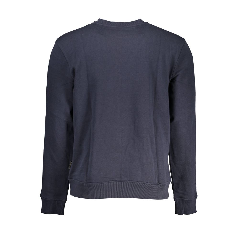 Napapijri Blue Cotton Men Men's Sweater