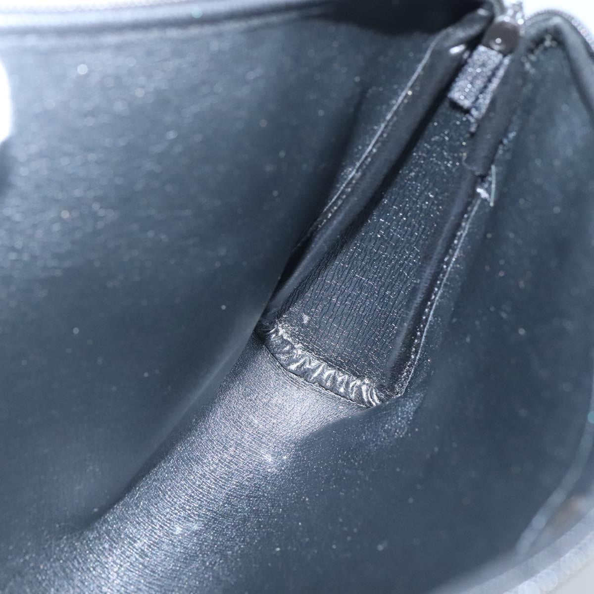 Christian Dior Trotter Diorissimo Canvas Black Canvas Clutche & Pouche Bag (Pre-Owned)