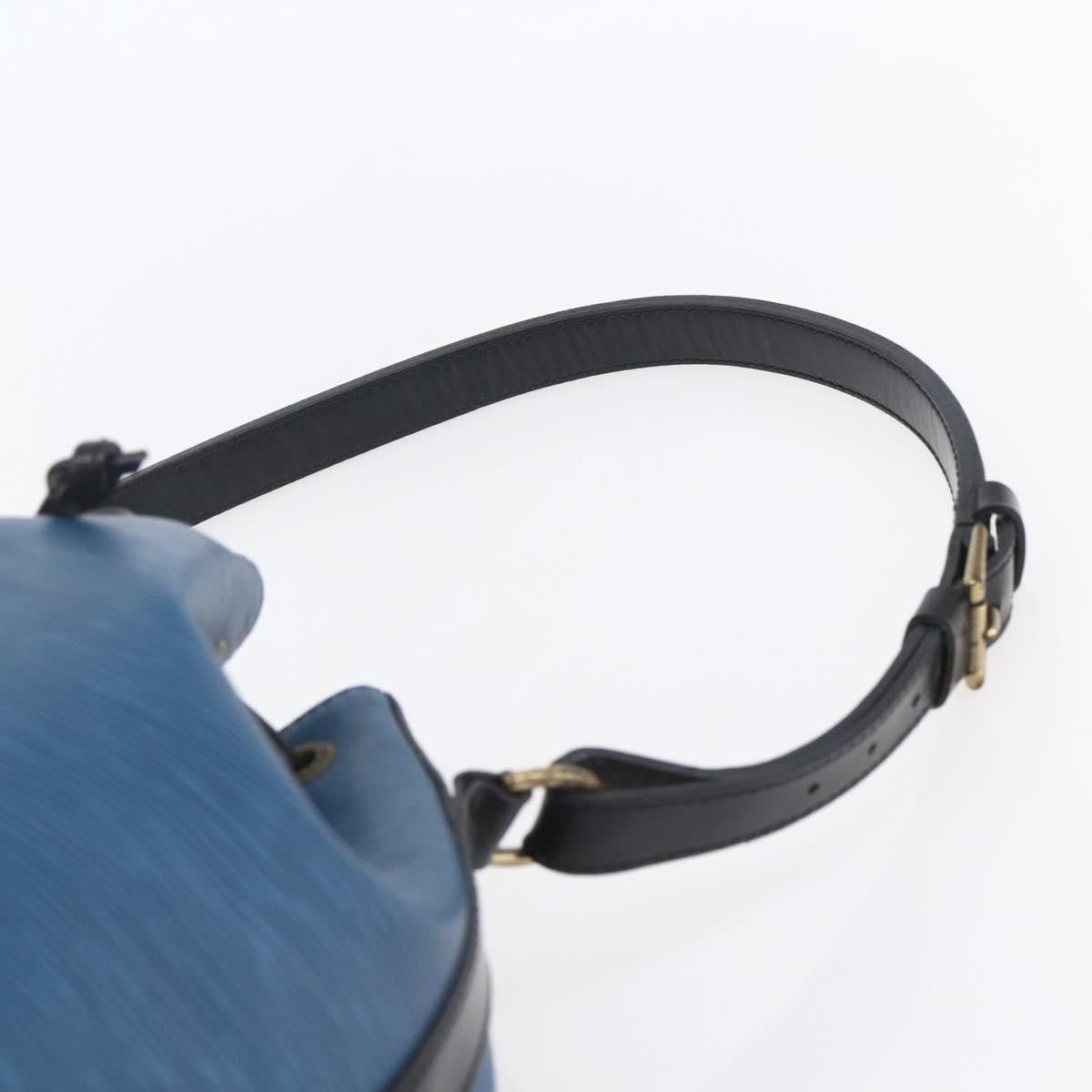 Louis Vuitton Petit Noe Epi Leather Blue Leather Shoulder Bag Bag (Pre-Owned)