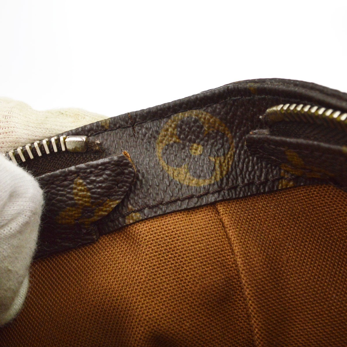 Louis Vuitton Cabas Piano Monogram Canvas Brown Canvas Tote Bag Bag (Pre-Owned)