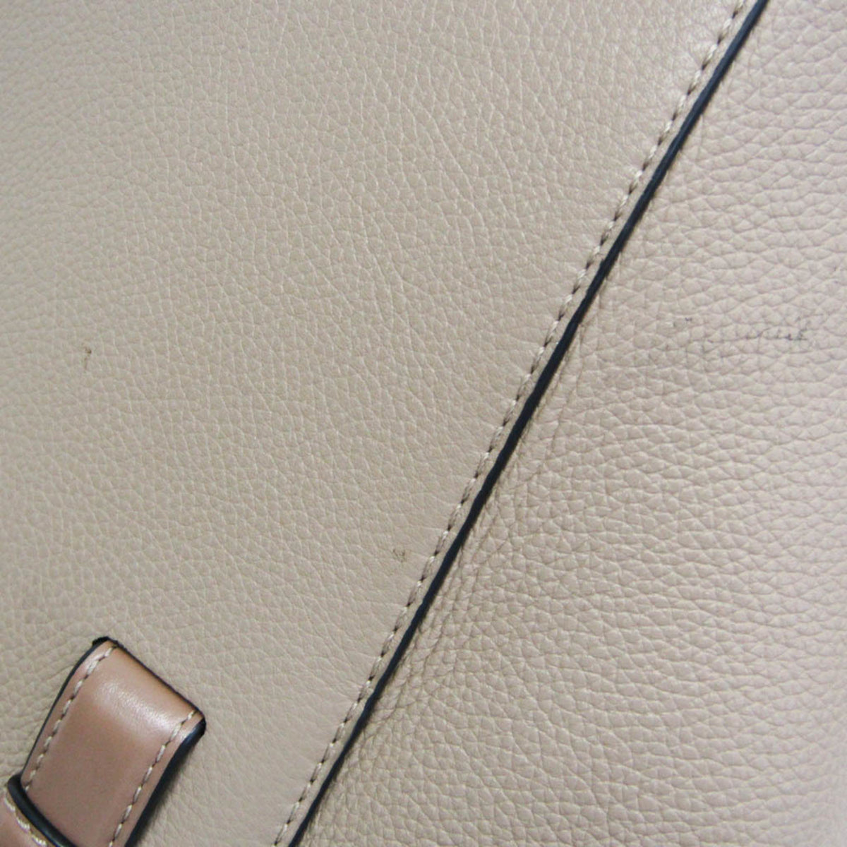 Loewe Hammock Nugget Leather Beige Leather Handbag (Pre-Owned)