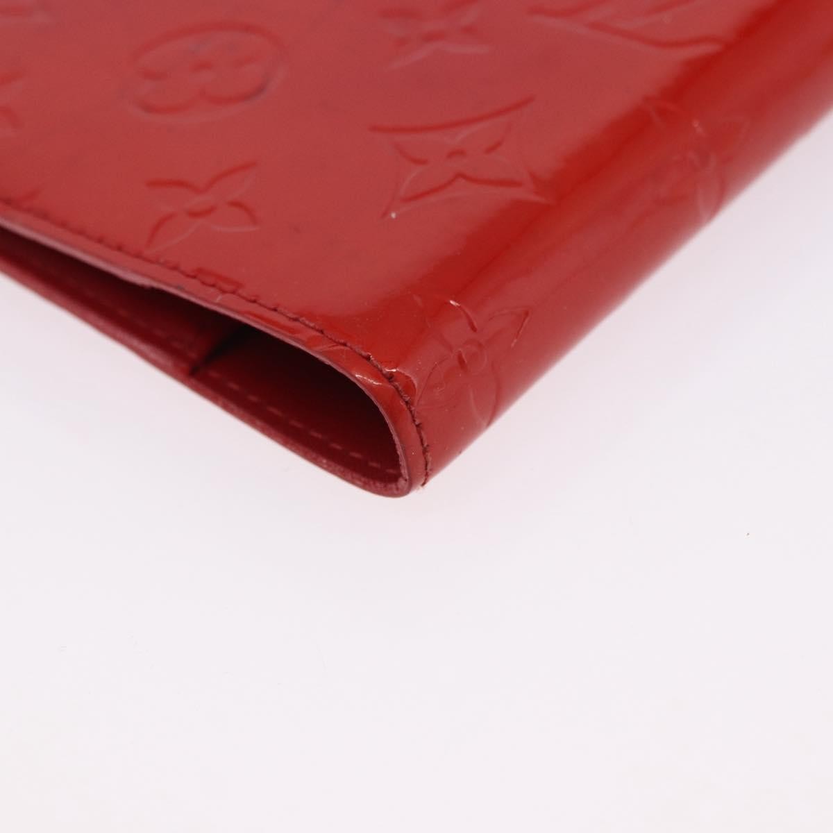 Louis Vuitton Agenda Cover Patent Red Patent_Leather Clutche & Pouche Bag (Pre-Owned)