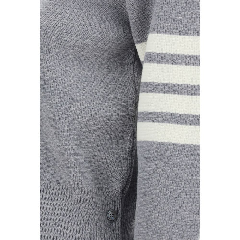Thom Browne Gray Wool Oves Aries Women's Sweatshirt