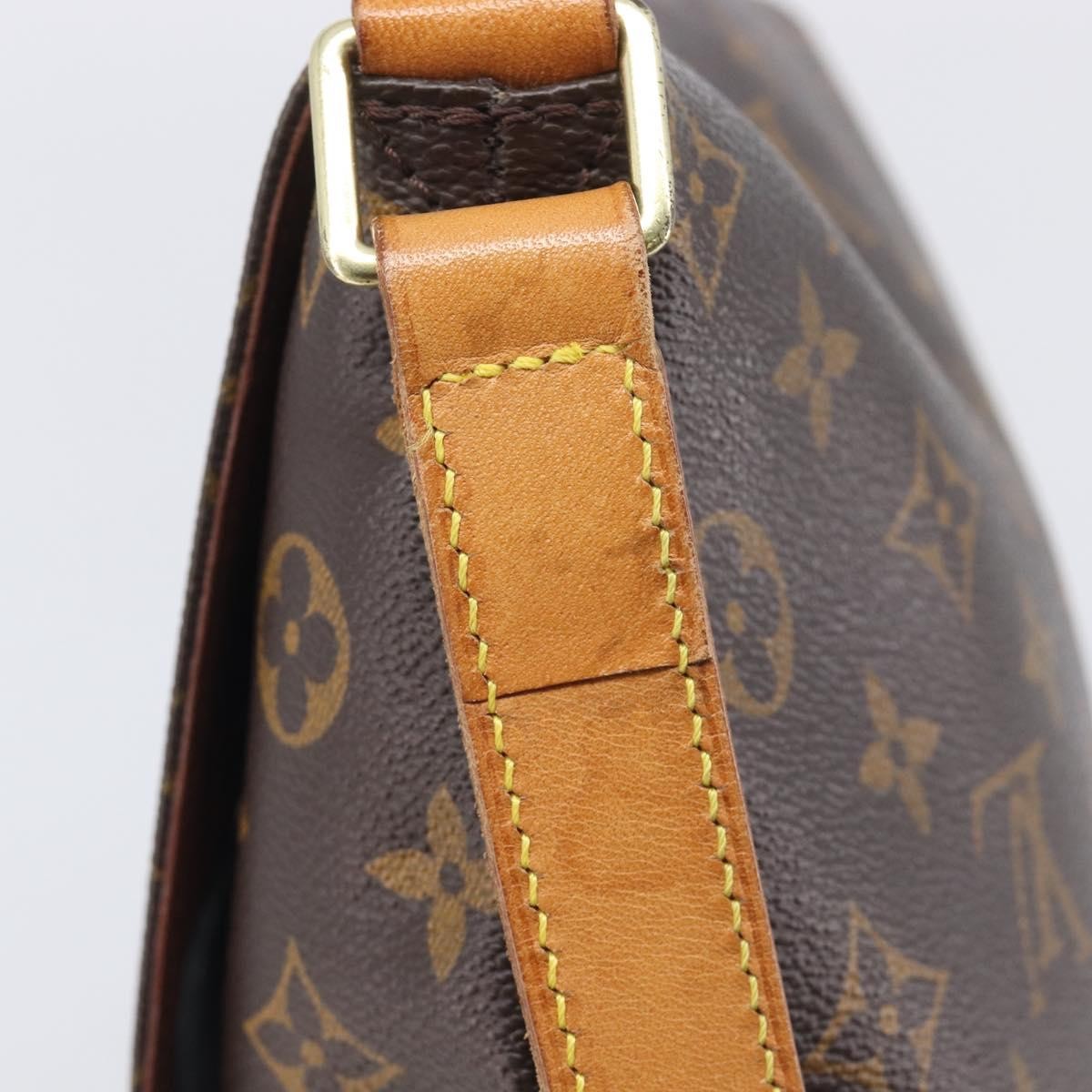Louis Vuitton Musette Monogram Canvas Brown Canvas Handbag (Pre-Owned)