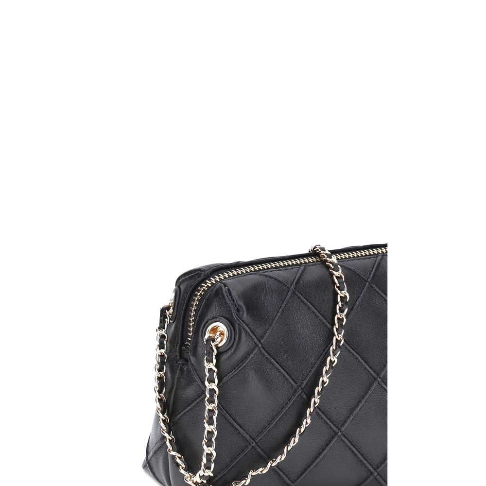 Tory Burch Black Calf Leather Bos Taurus Shoulder Women's Bag