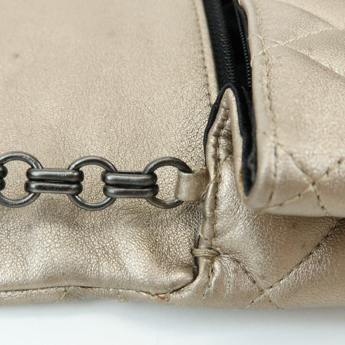 Chanel Butterfly Chain Clutch Quilted Lambskin Other Leather Clutche & Pouche Bag (Pre-Owned)