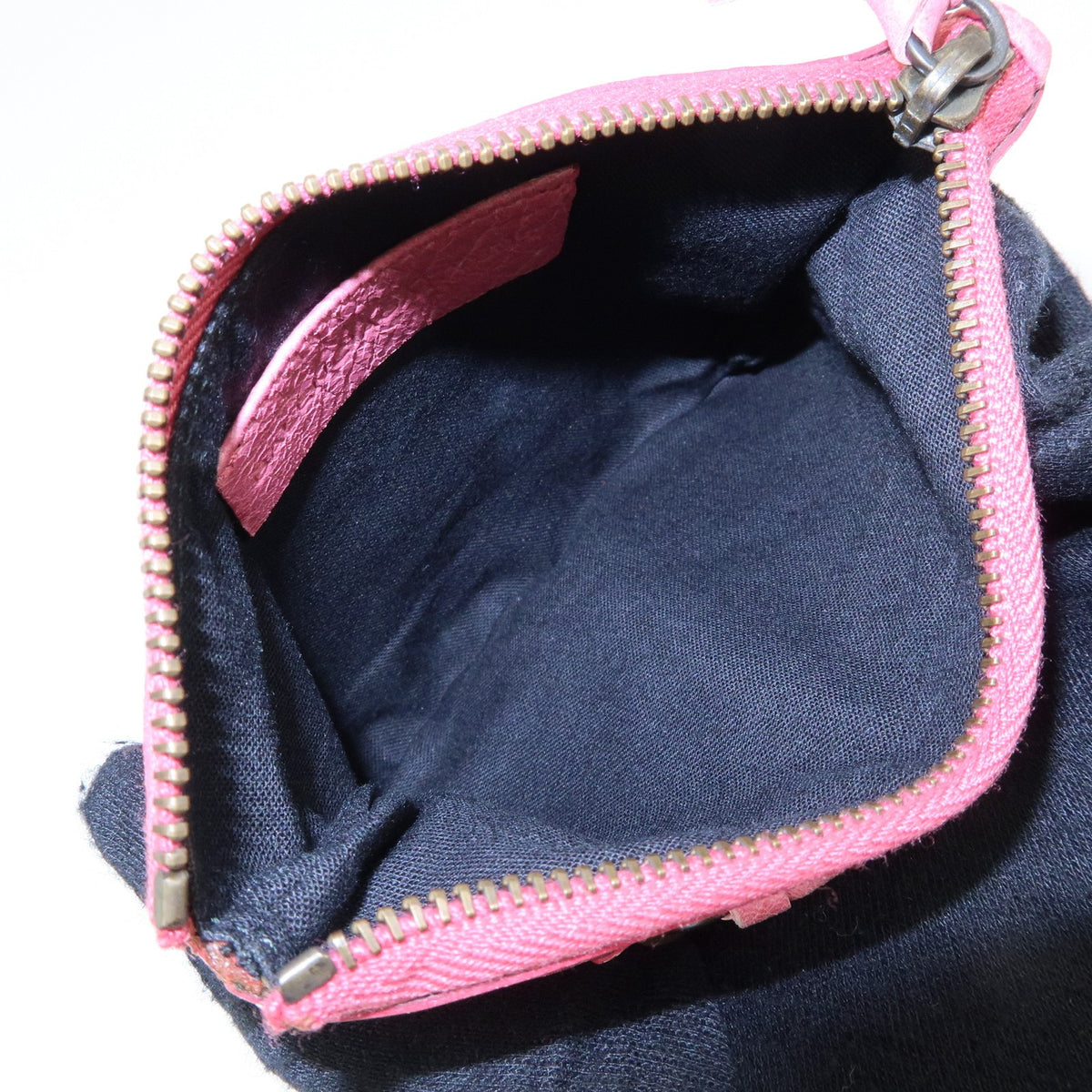 Balenciaga Classic Studs Reporter Leather Pink Leather Crossbody Bag Bag (Pre-Owned)