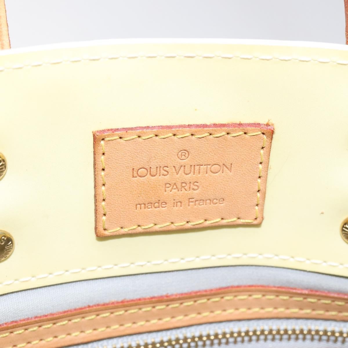 Louis Vuitton Reade Monogram Vernis Beige Patent_Leather Handbag (Pre-Owned)