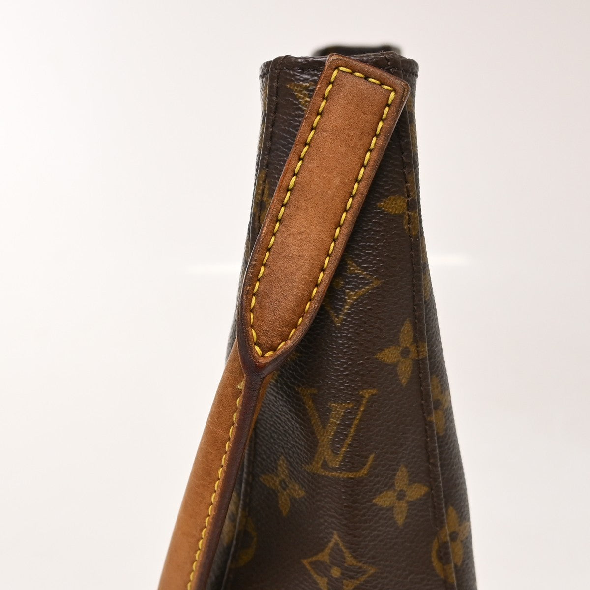 Louis Vuitton Looping Monogram Canvas Brown Canvas Handbag (Pre-Owned)