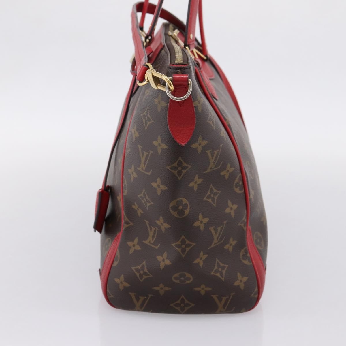 Louis Vuitton Estrela Nm Monogram Canvas With Leather Brown Canvas Handbag (Pre-Owned)