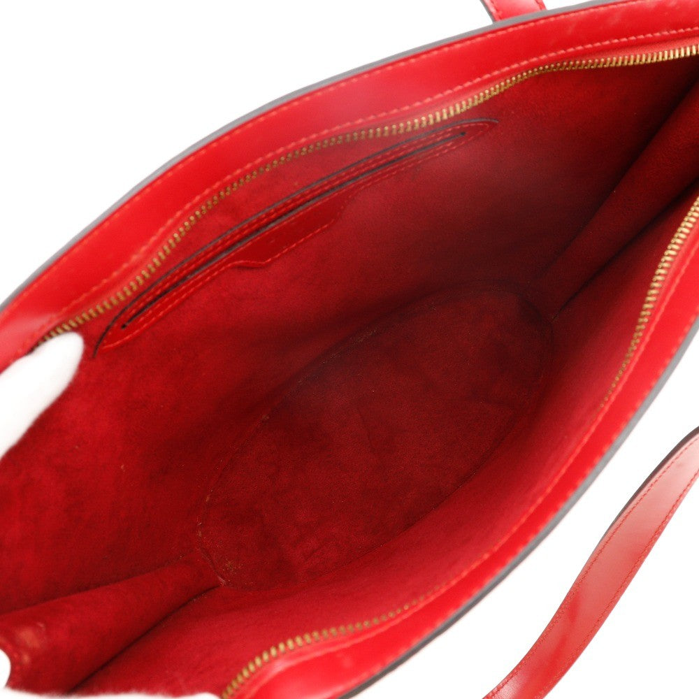 Louis Vuitton Saint Jacques Epi Leather Red Leather Shoulder Bag Bag (Pre-Owned)
