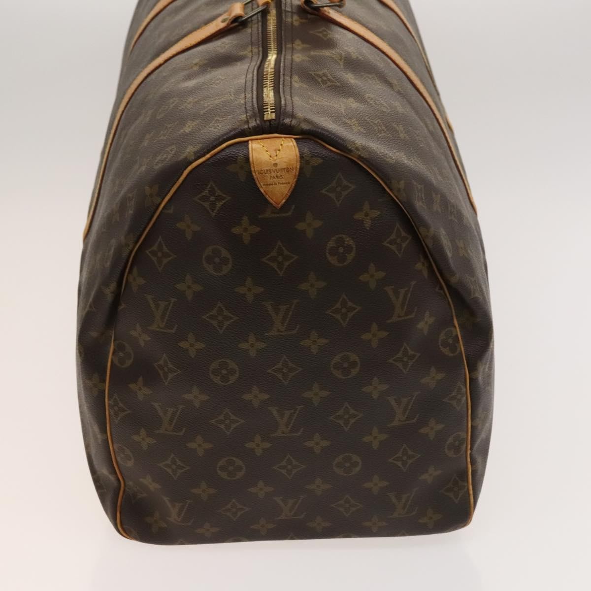 Louis Vuitton Keepall Monogram Canvas Brown Canvas Travel Bag Bag (Pre-Owned)