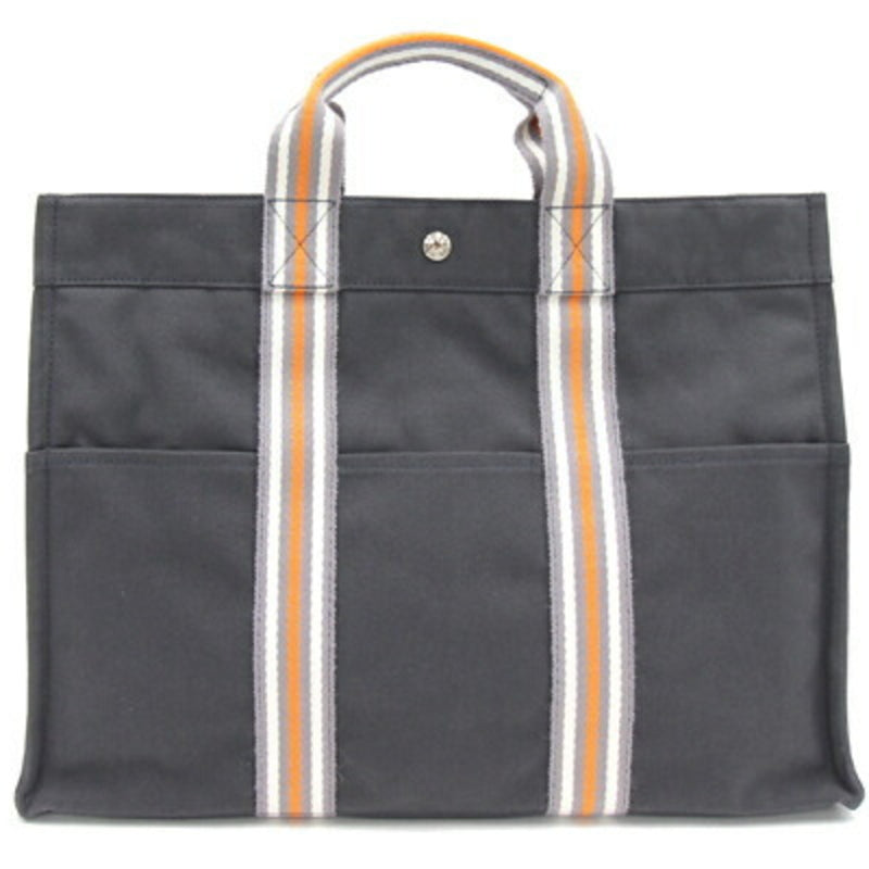 Hermès Toto Grey Cotton Tote Bag (Pre-Owned)