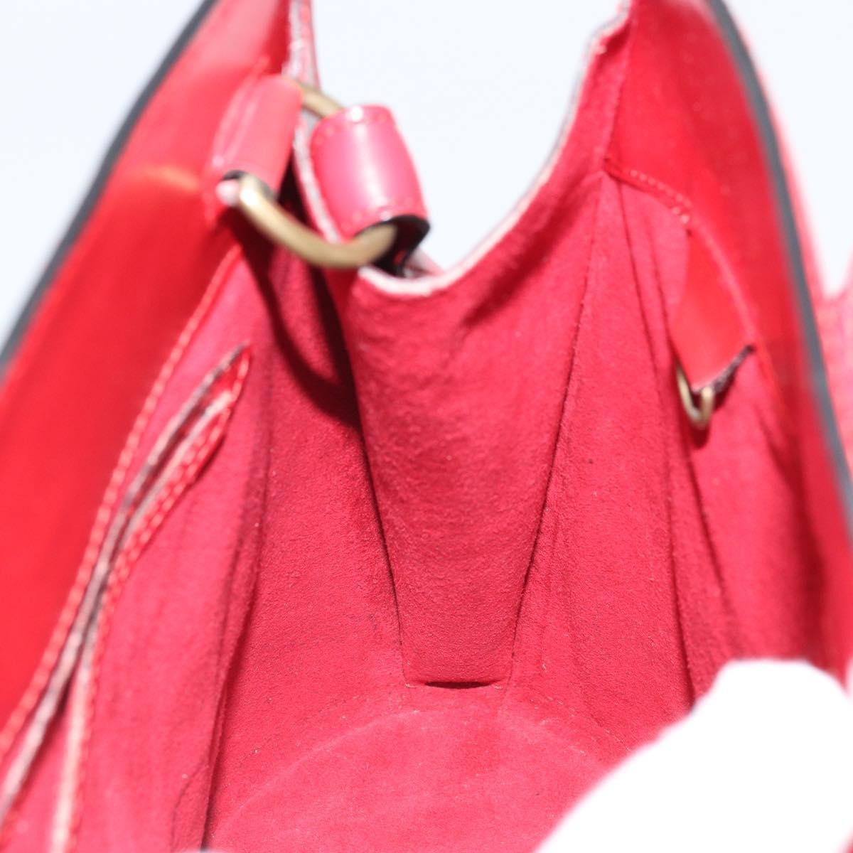 Louis Vuitton Cluny Epi Leather Red Leather Shoulder Bag Bag (Pre-Owned)