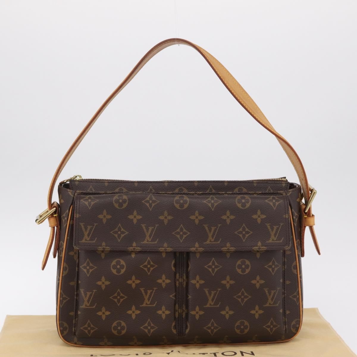 Louis Vuitton Viva Cite Monogram Canvas Brown Canvas Handbag (Pre-Owned)
