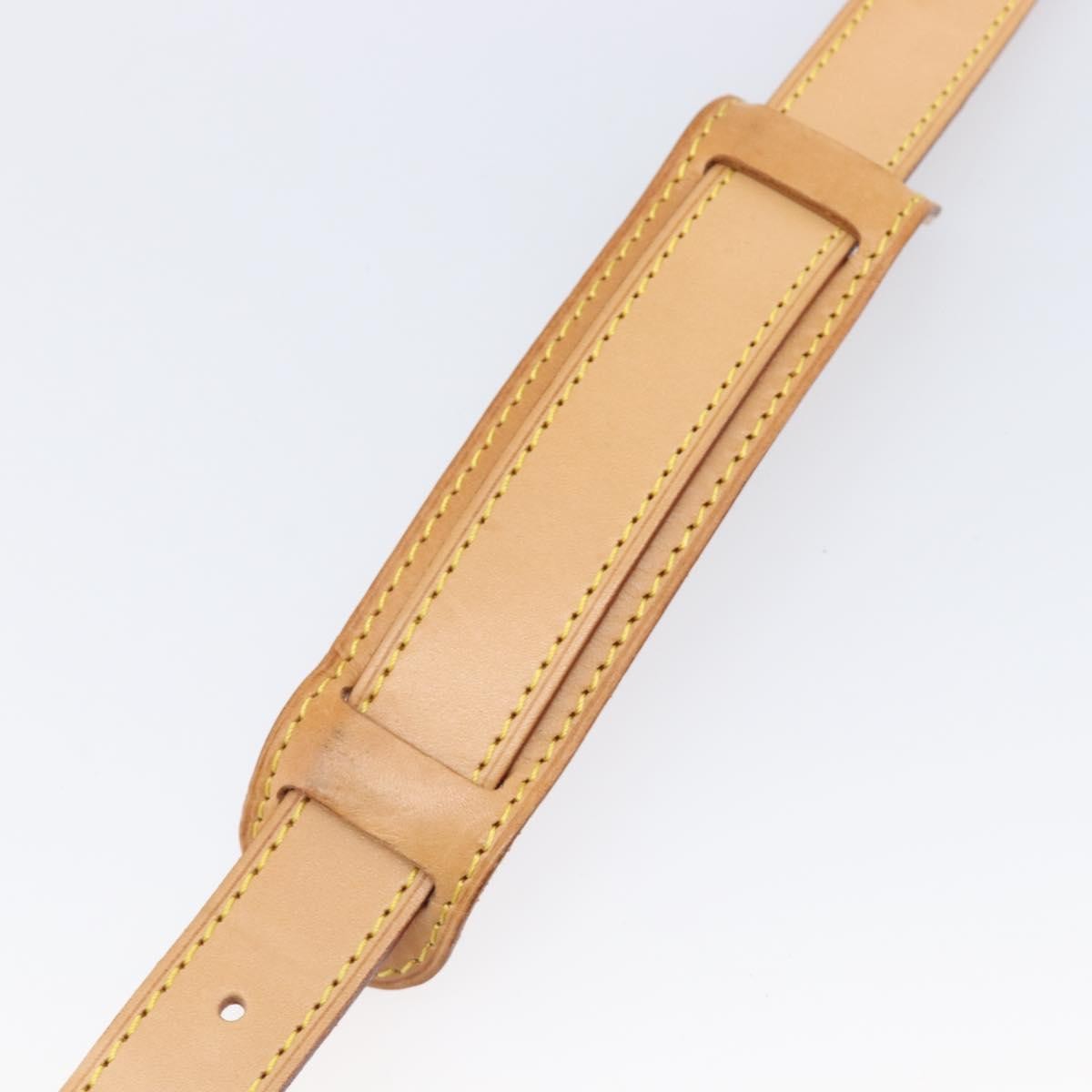 Louis Vuitton Adjustable Shoulder Strap Leather Beige Leather Straps Accessory (Pre-Owned)
