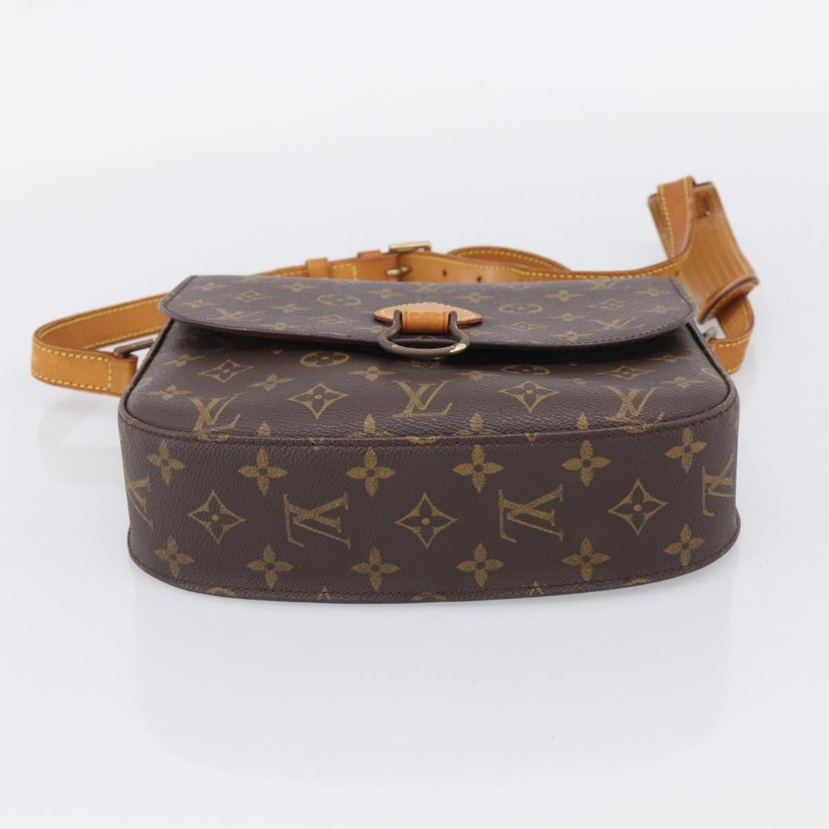 Louis Vuitton Saint Cloud Monogram Canvas Brown Canvas Handbag (Pre-Owned)