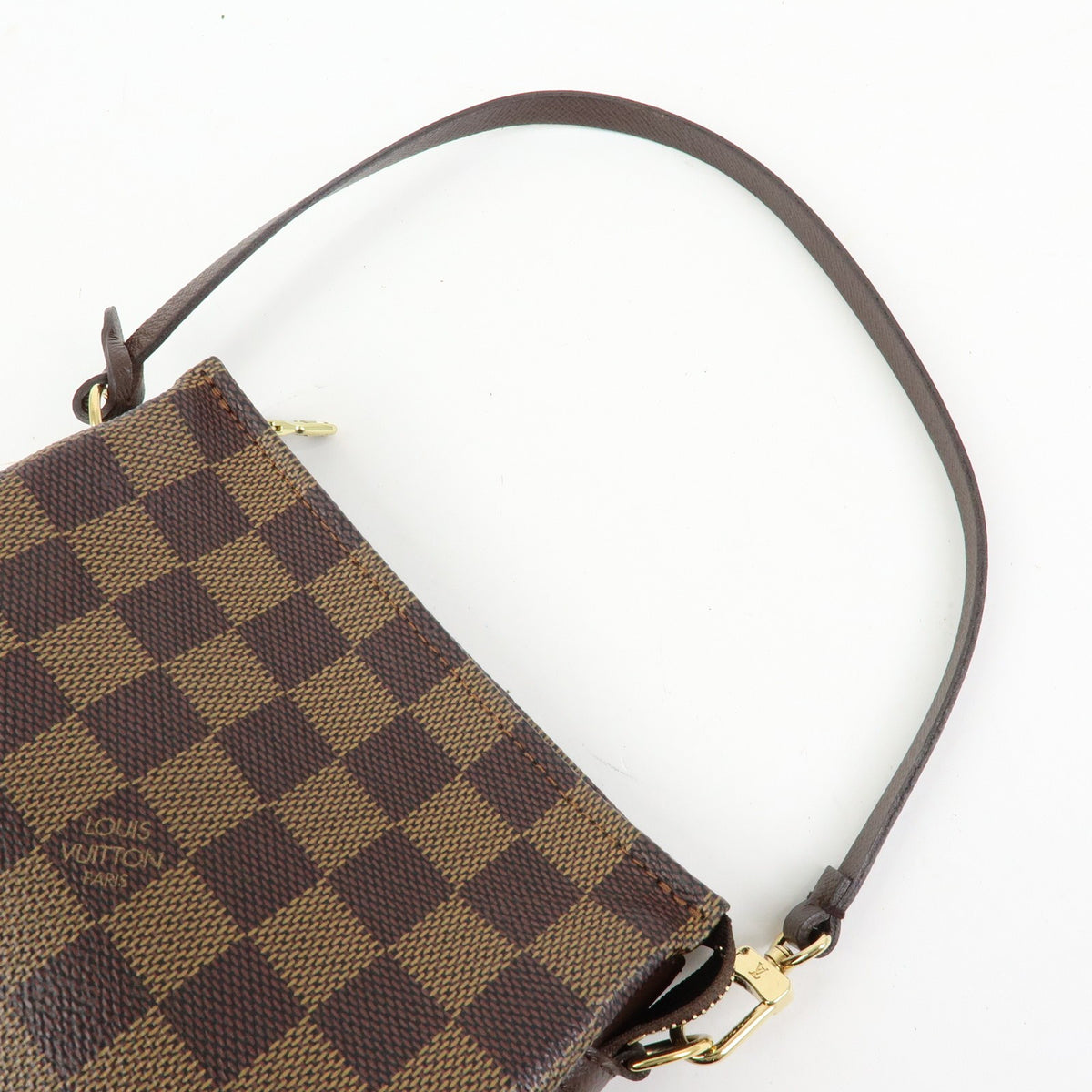 Louis Vuitton Trousse Make Up Damier Brown Canvas Clutche & Pouche Bag (Pre-Owned)