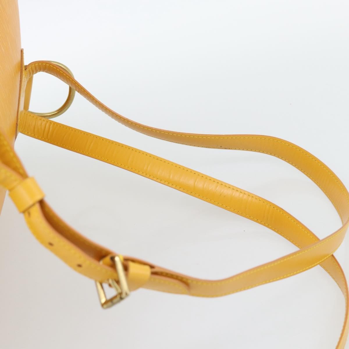 Louis Vuitton Gobelins Epi Leather Yellow Leather Backpack Bag (Pre-Owned)