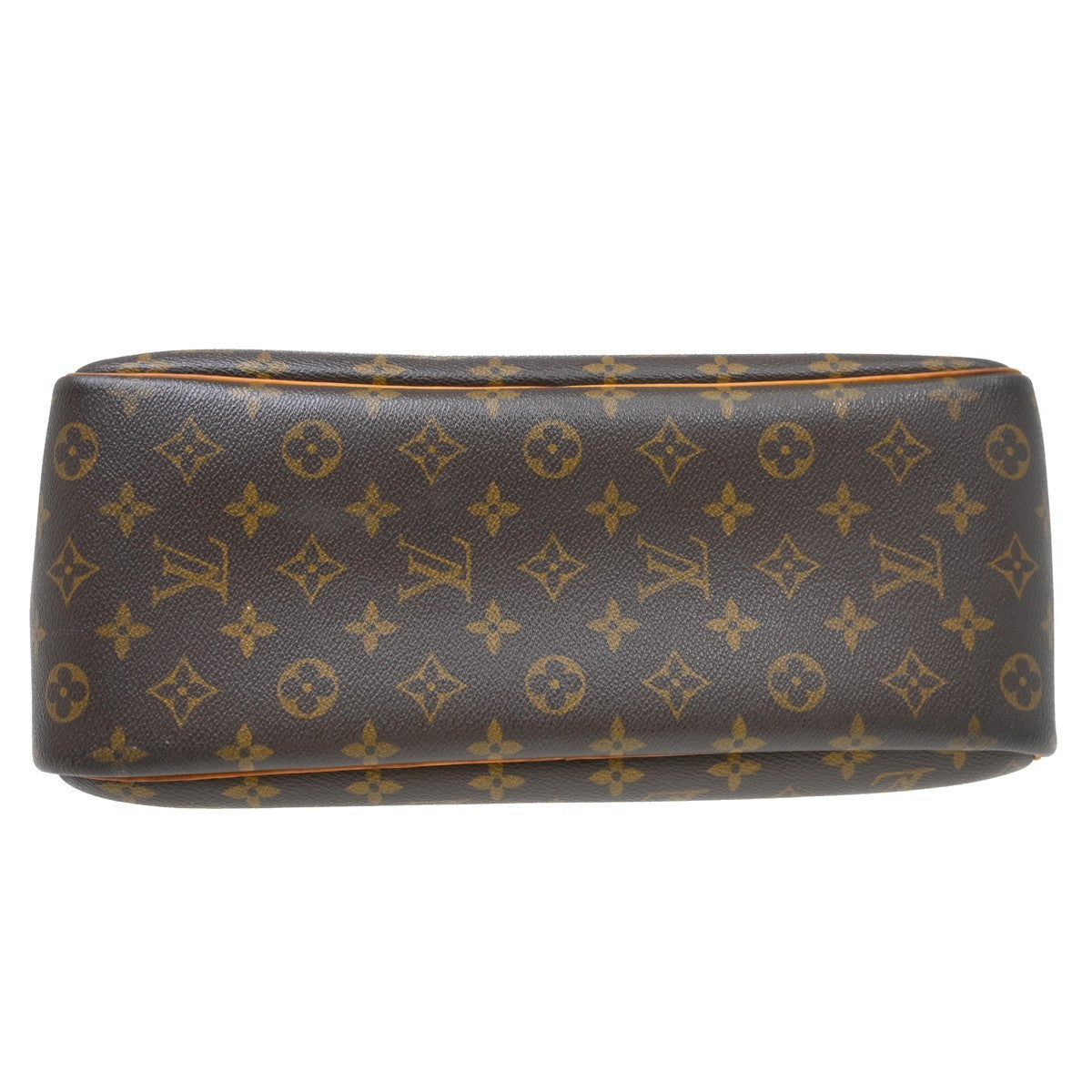 Louis Vuitton Deauville Monogram Canvas Brown Canvas Handbag (Pre-Owned)