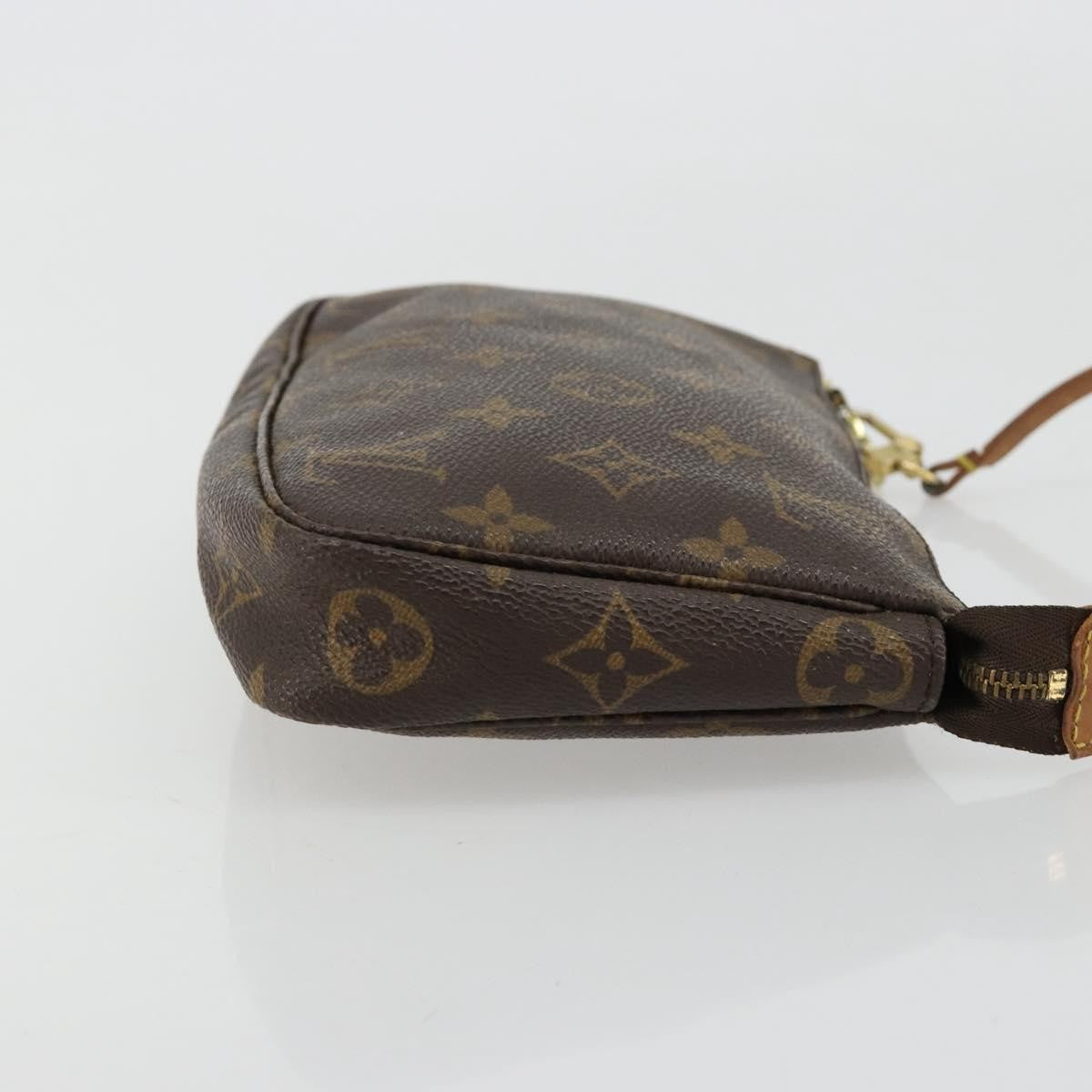 Louis Vuitton Pochette Accessoires Nm Monogram Canvas Brown Canvas Clutche & Pouche Bag (Pre-Owned)