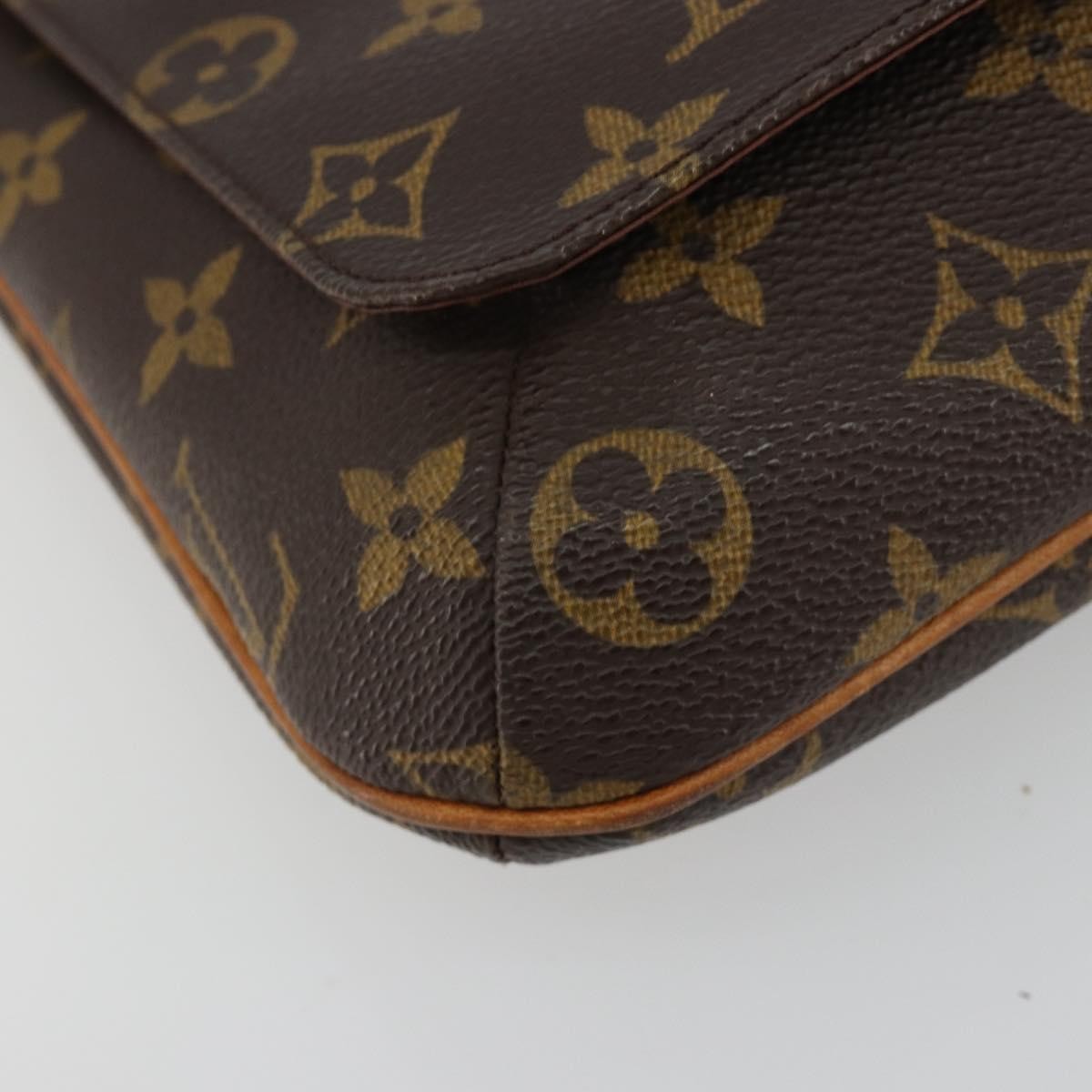 Louis Vuitton Musette Salsa Monogram Canvas Brown Canvas Shoulder Bag Bag (Pre-Owned)